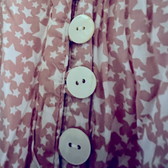 Tiare Hawaii Ryden Pink Strapless Star Print - Picture 2 of 6